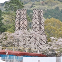 【2016年春のさくら】韮山反射炉に桜咲く