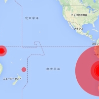 チリ沖でM8.3の巨大地震。津波情報に注意を！