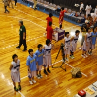 女川中学女子バスケ、全国大会初戦に勝利！