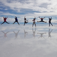 ウユニ塩湖がかける魔法の写真☆