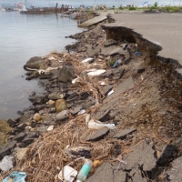 震災記録写真（2013年7月15日）　～荒浜港～