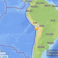 チリ沖でM8.2の地震。津波も発生したもよう