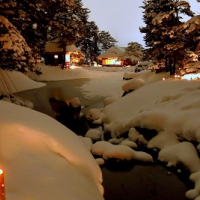 【東北のイベント】雪の中に一万の蛍 ～ 会津絵ろうそくまつり～