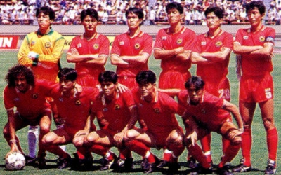 【サッカー日本代表】 歴代ユニフォーム大辞典 1988-91 《赤モデル》