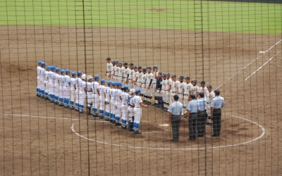 【高校野球・岩手大会】高田高校、引き分け再試合でコールド勝ち