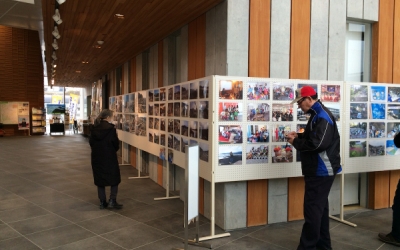 3月13日、陸前高田で震災写真展が始まる