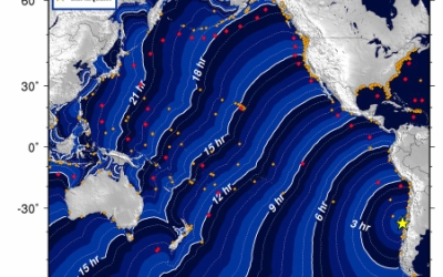 2010年チリ地震津波の躓き