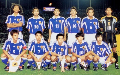 【サッカー日本代表】 歴代ユニフォーム大辞典 1999-00 《風モデル》