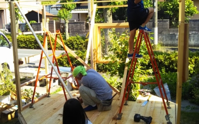 【DIY】 ビニールハウスを作ろう！ Part8