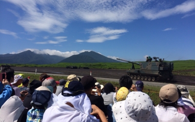 富士総合火力演習2015年（8月22日予行）動画と画像