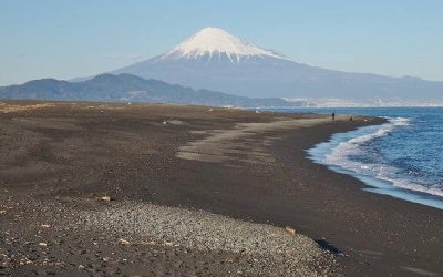 富士山の絶景ポイント、三保の松原