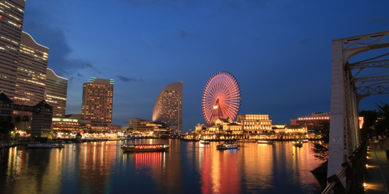 横浜のおすすめ夜景スポット～汽車道編～