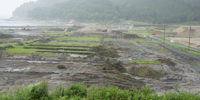 震災記録写真（2013年7月19日）　～吉浜地区～