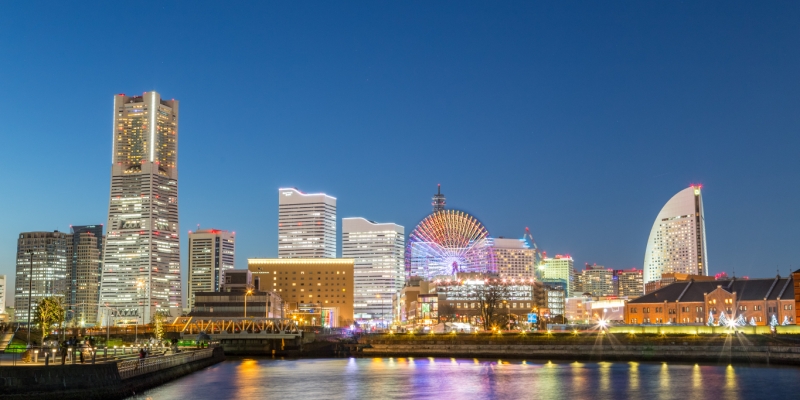 横浜のおすすめ夜景スポット～象の鼻 防波堤編～