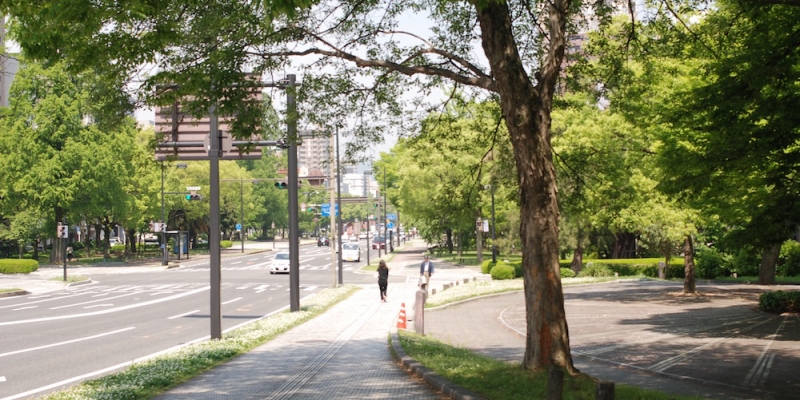 75年は草木も生えぬと言われた広島の大通り