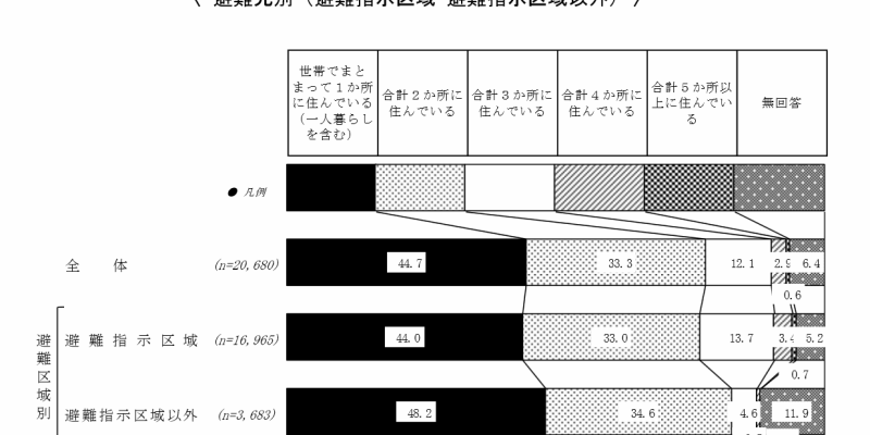 【震災から4年が経とうしている今】原発事故による避難生活と除染状況