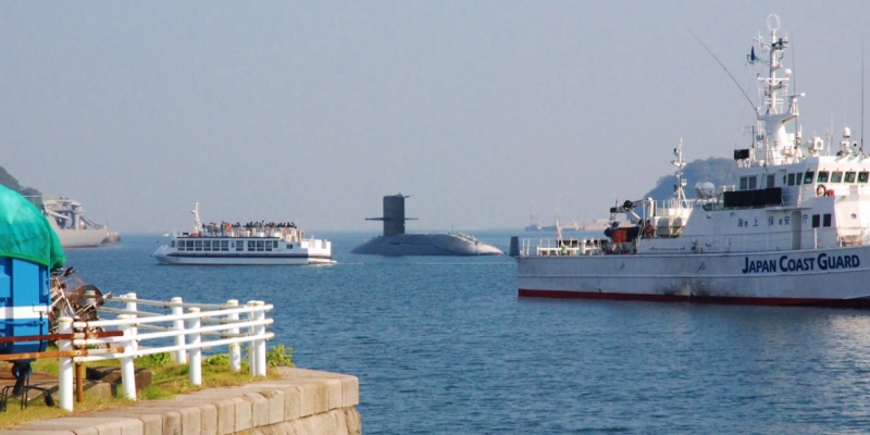 ［関東大震災の記憶］潜水艦がドックから放り出された