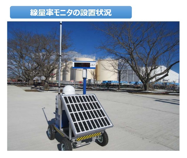 「線量計モニタの設置状況」放射線データの概要 1月分（12月24日～1月27日） ｜東京電力 平成28年1月28日