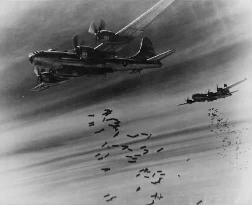 B-29 Bomber bombardieren Tokyo