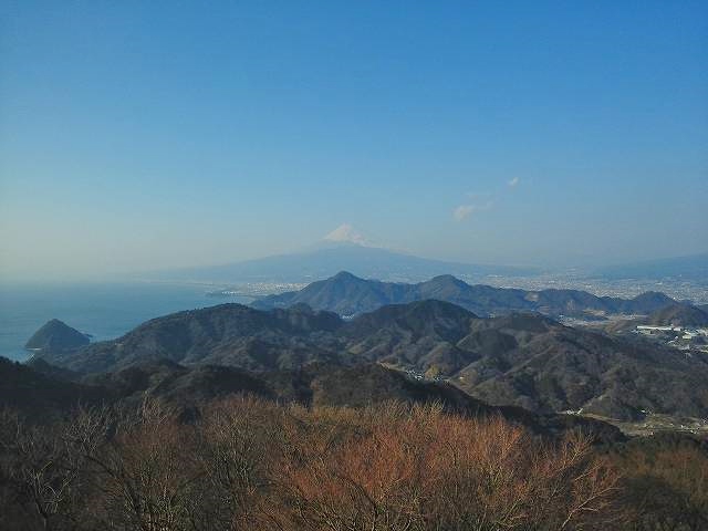 葛城山から眺める富士山（※今年2月に撮影）