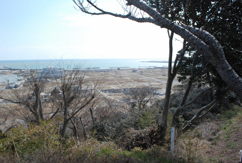 日和山から太平洋