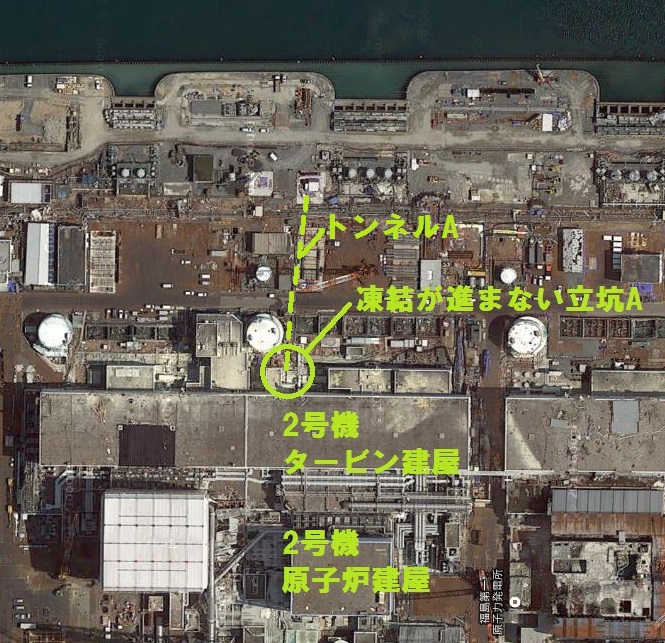 GoogleMapに東京電力の資料をもとにプロット