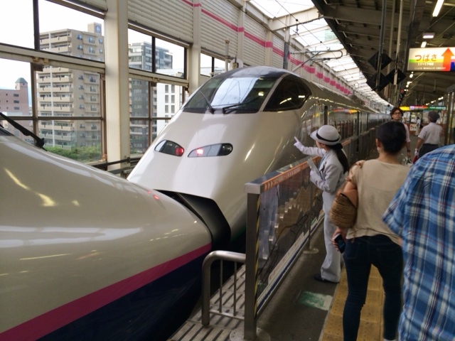 2014年8月7日 福島駅14番ホーム