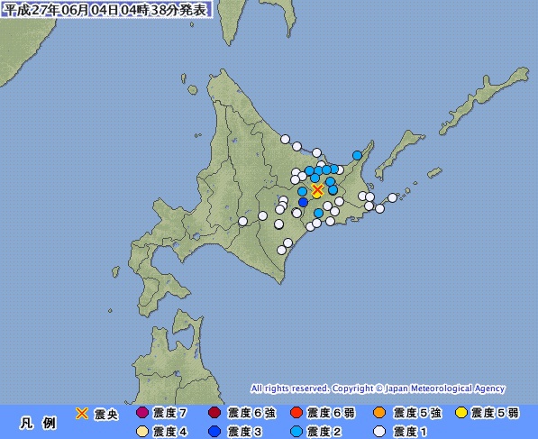 「地震情報 平成27年06月04日04時38分 気象庁発表」より