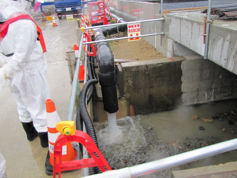 地下水バイパス排水状況（1）