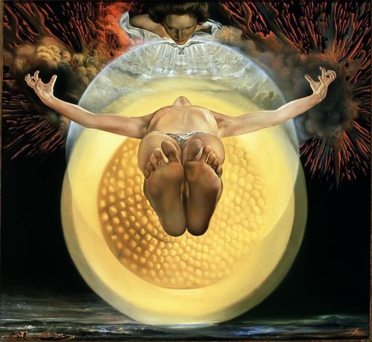 サルバドール・ダリ『キリストの昇天』