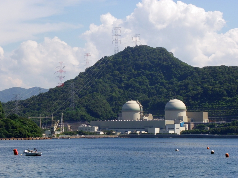 関西電力 高浜発電所3,4号機（右が4号機）