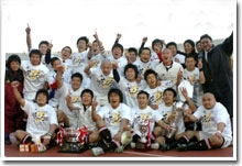 2006年大学選手権で関東学院大に41対5で快勝（写真提供：早稲田大学ラグビー蹴球部）
