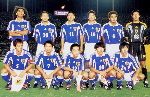 【サッカー日本代表】 歴代ユニフォーム大辞典 1999-00 《風モデル》 by ueue52 - potaru（ぽたる）