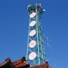 加茂神社の津波警報塔