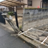 【熊本地震点景】ブロック塀は倒れるもの